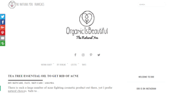 Desktop Screenshot of organicisbeautiful.com